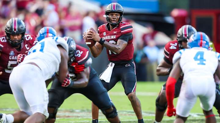The offense was never able to get going in South Carolina’s loss to Ole Miss