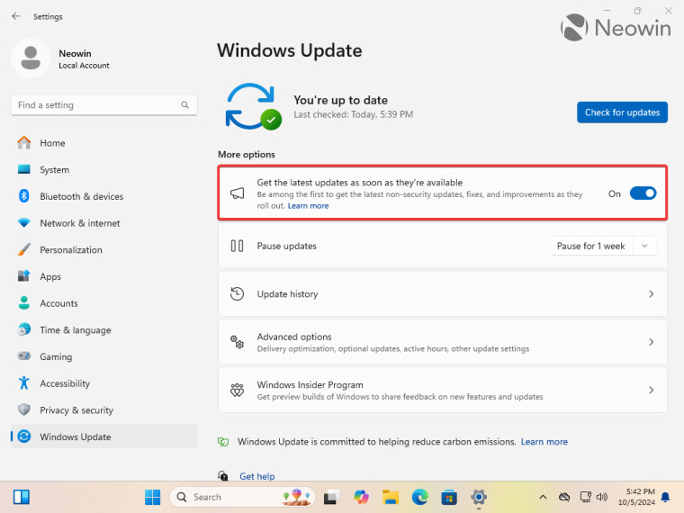 How to officially get Windows 11 24H2 now