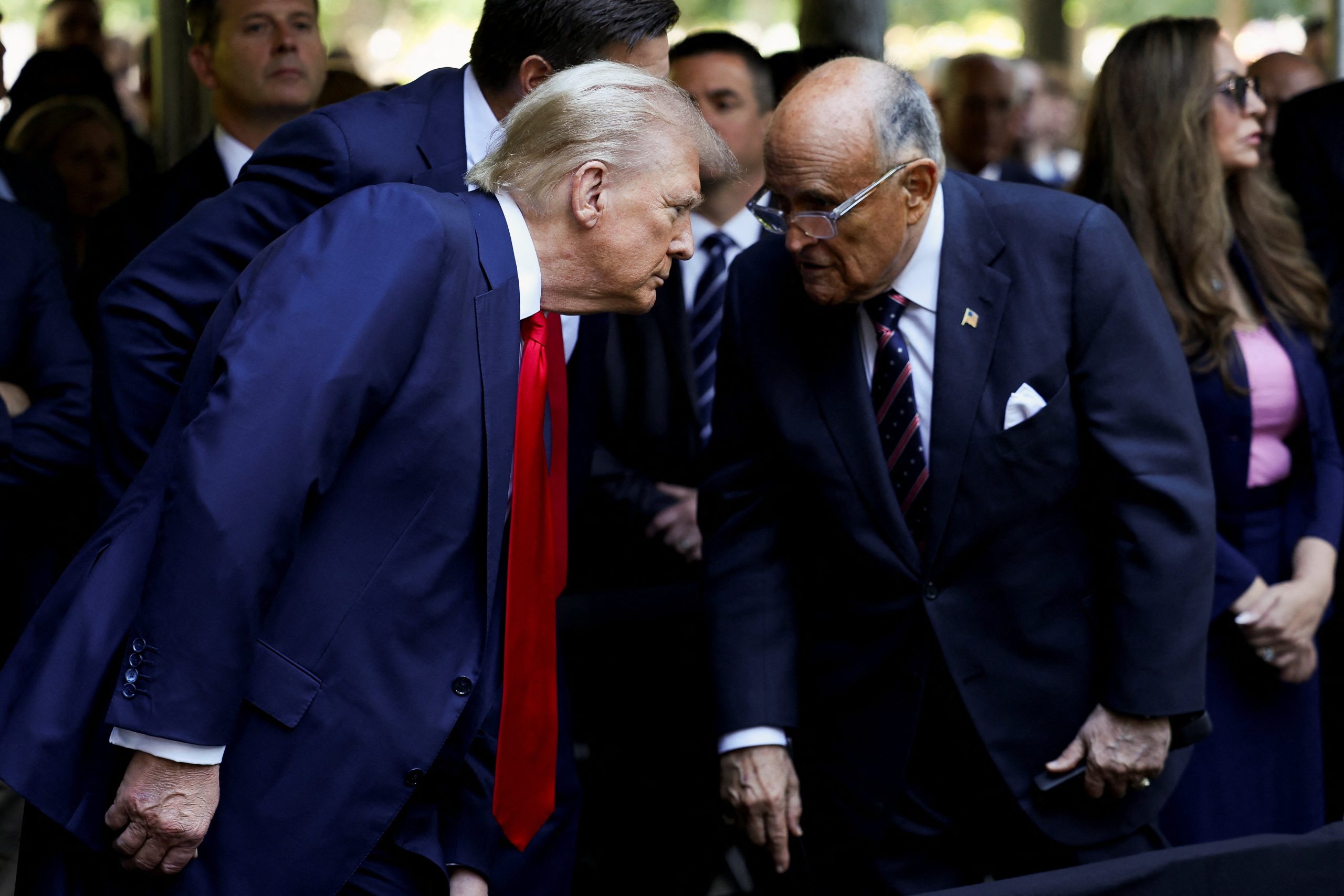 Rudy Giuliani tries to block election workers from going after Trump