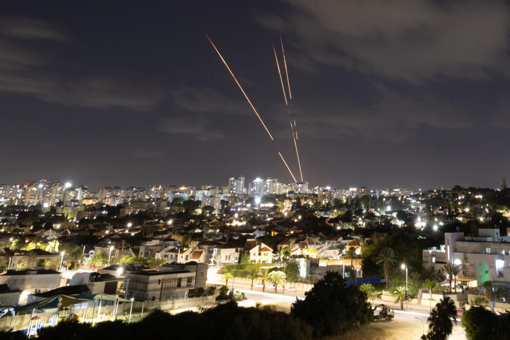 Israeli military says Iran has fired missiles at Israel as residents shelter in place