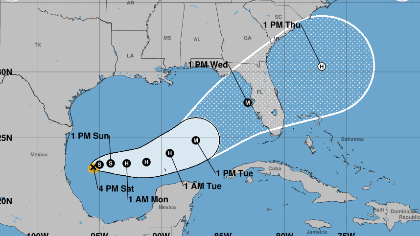 Another huge storm threatens Florida in wake of Helene