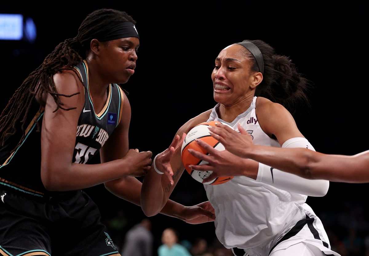 New York Liberty survive Las Vegas Aces 88-84 in epic Game 2