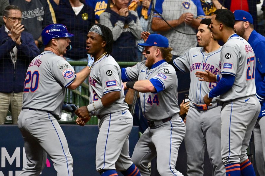 Pete Alonso’s blast sends Mets past Brewers for series win