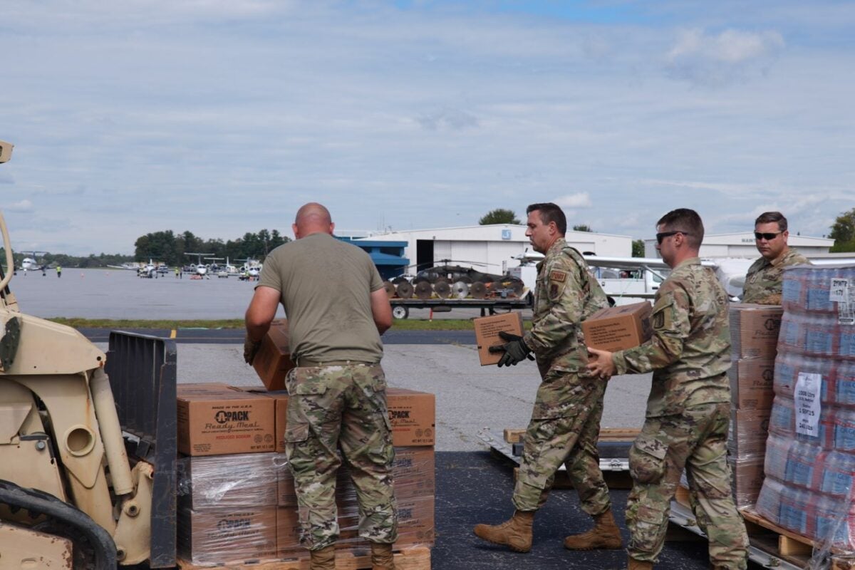 Crumbling roads, trapped residents: Logistics workers speed aid to North Carolina