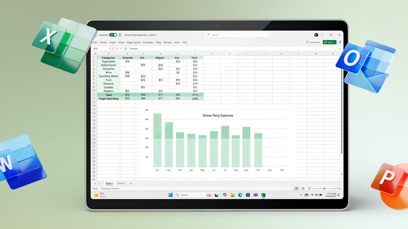 Microsoft Office 2024 for Mac without subscriptions is now available