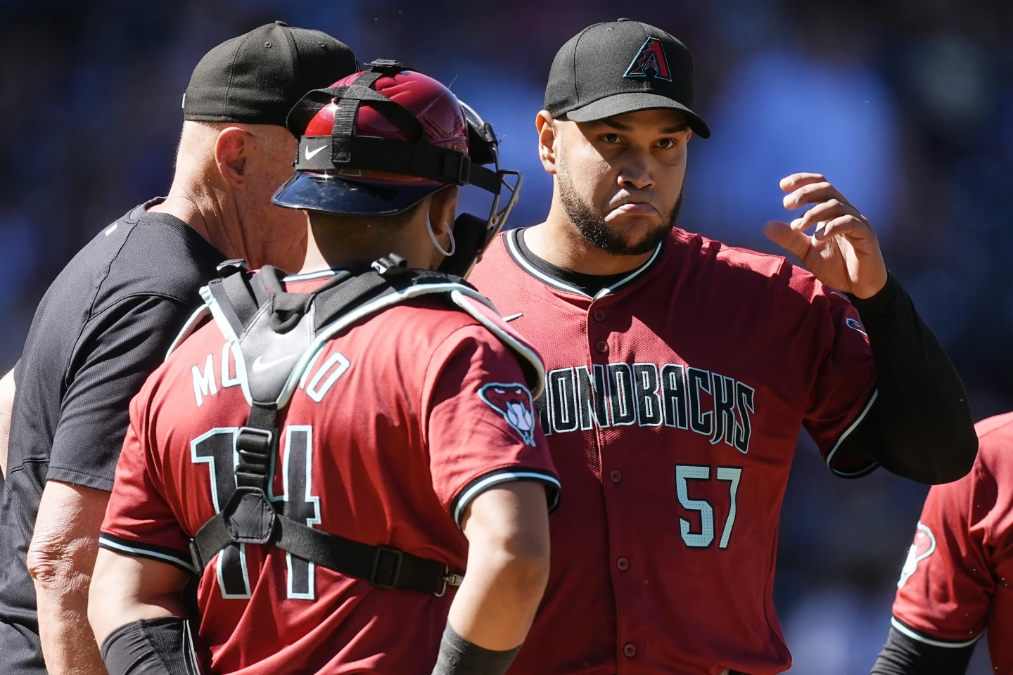 The Arizona Diamondbacks will be letting go of pitching coach Brent Strom and two other staff members following their failure to make the playoffs