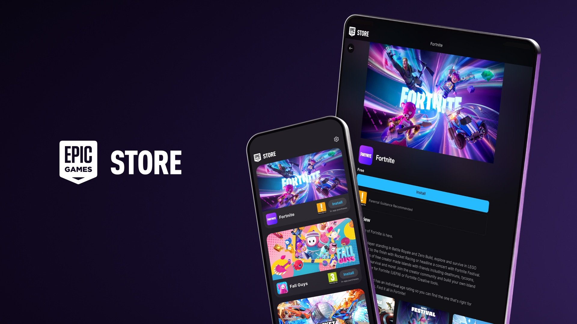 Epic Games Store to offer more free games on phones and tablets