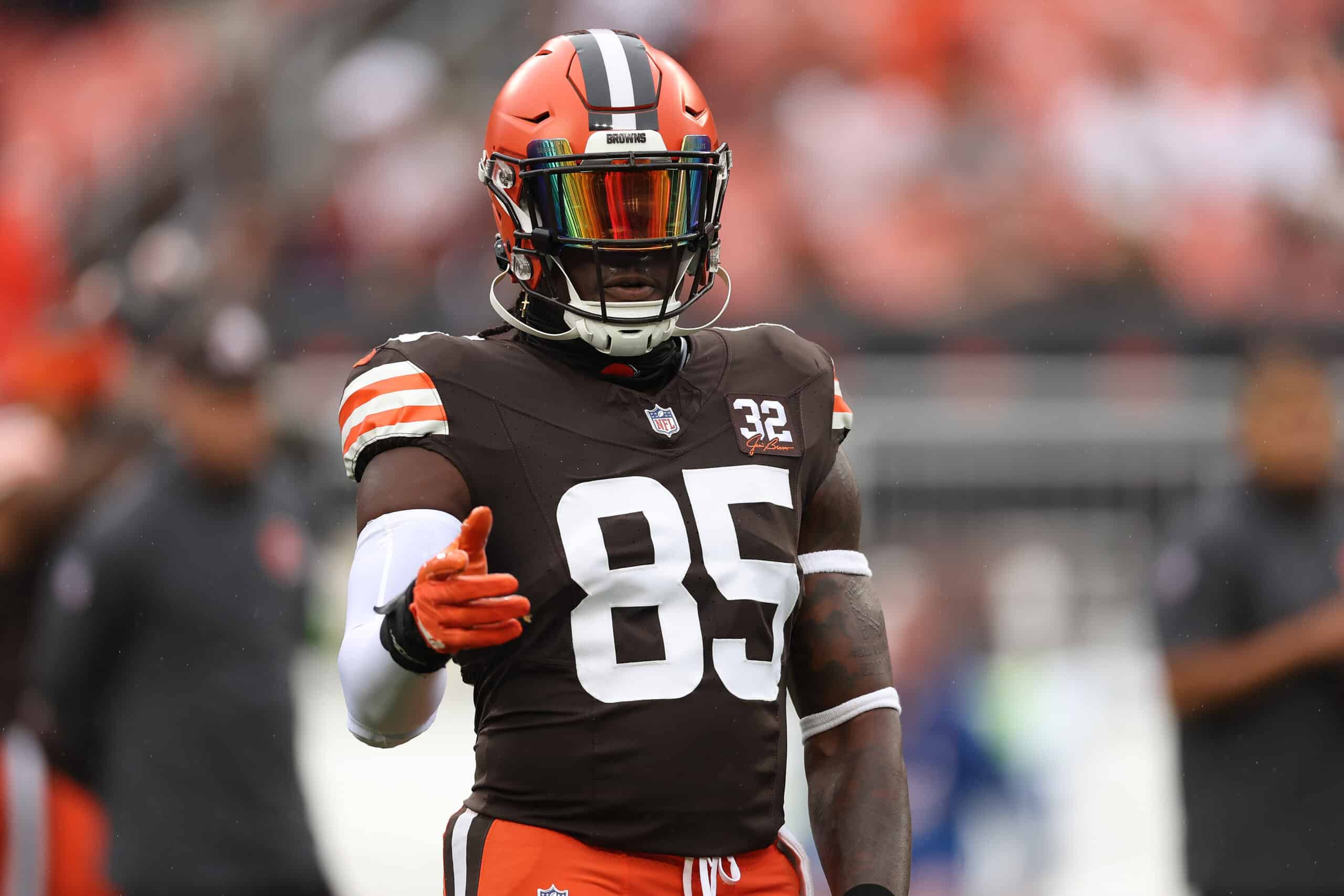 Insider reveals David Njoku’s status for commanders game