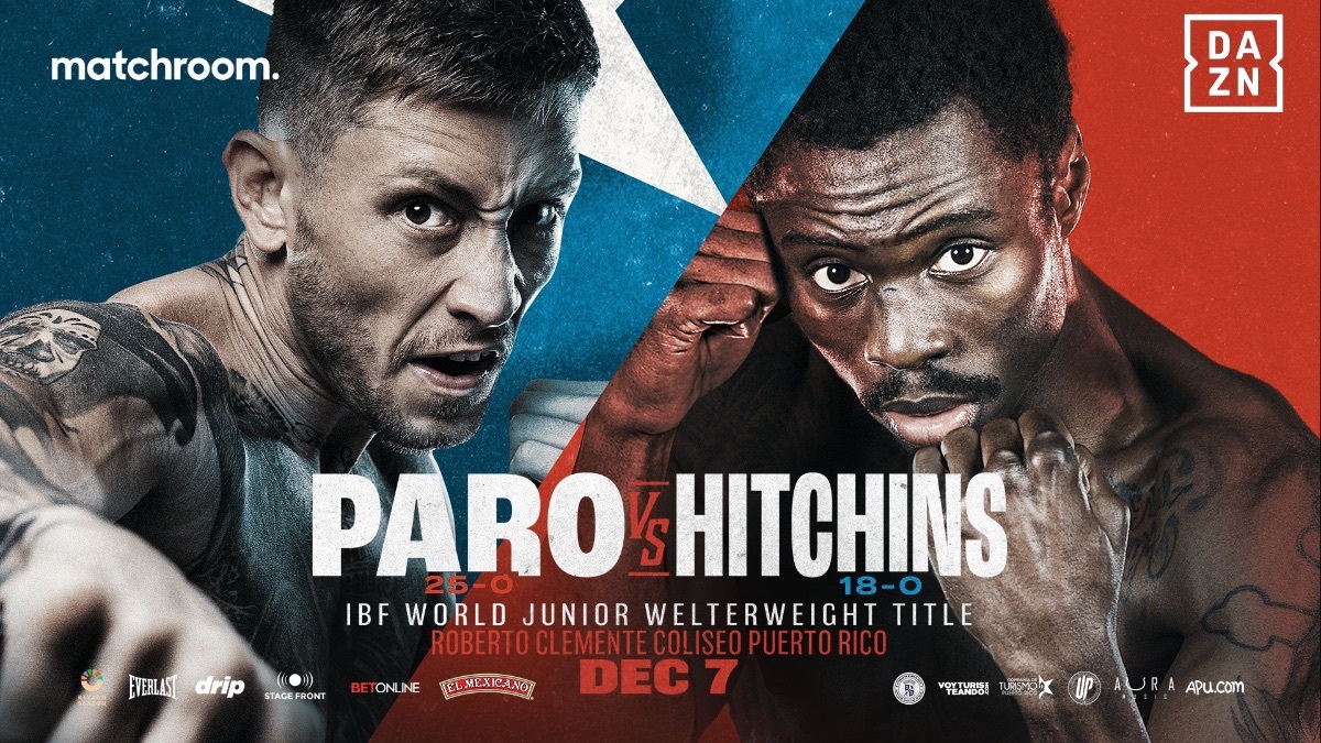 Liam Paro heading back to Puerto Rico for defence against Richardson Hitchins