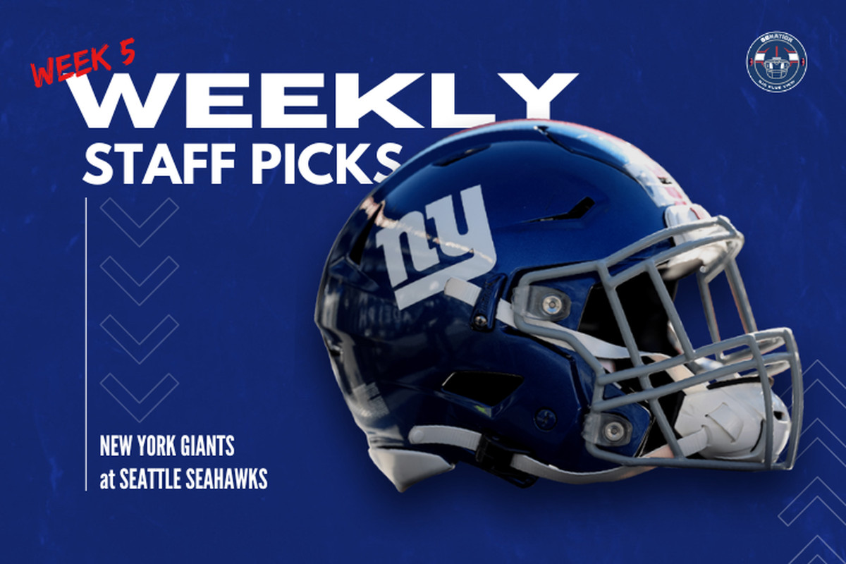 Giants-Seahawks Week 5 staff picks: Can the Giants get an upset on the road?