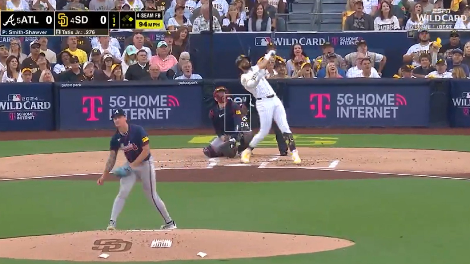 Petco Park went nuts after Fernando Tatis Jr.’s huge home run