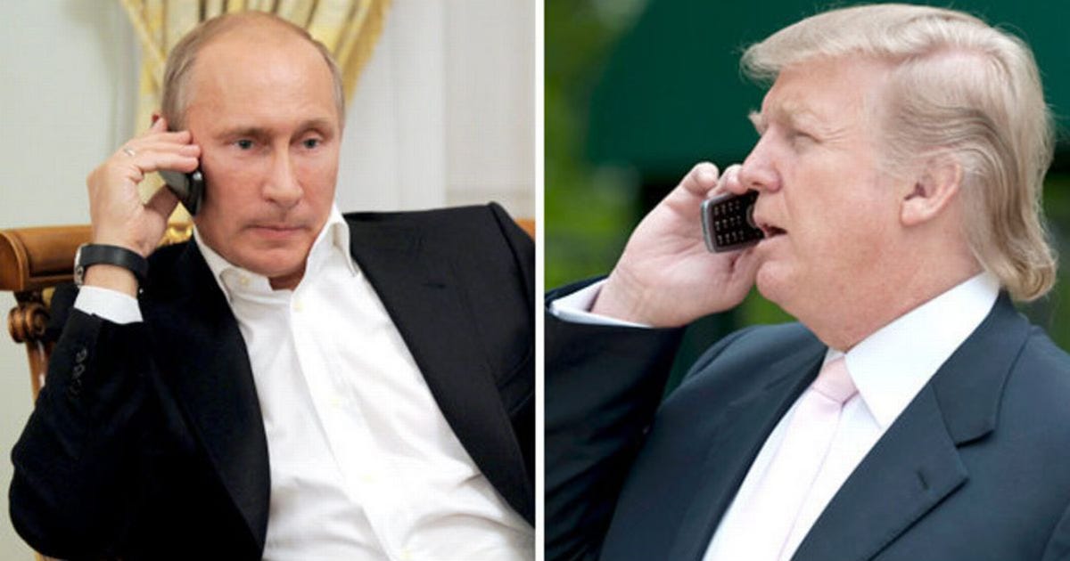 On Trump’s private calls with Putin