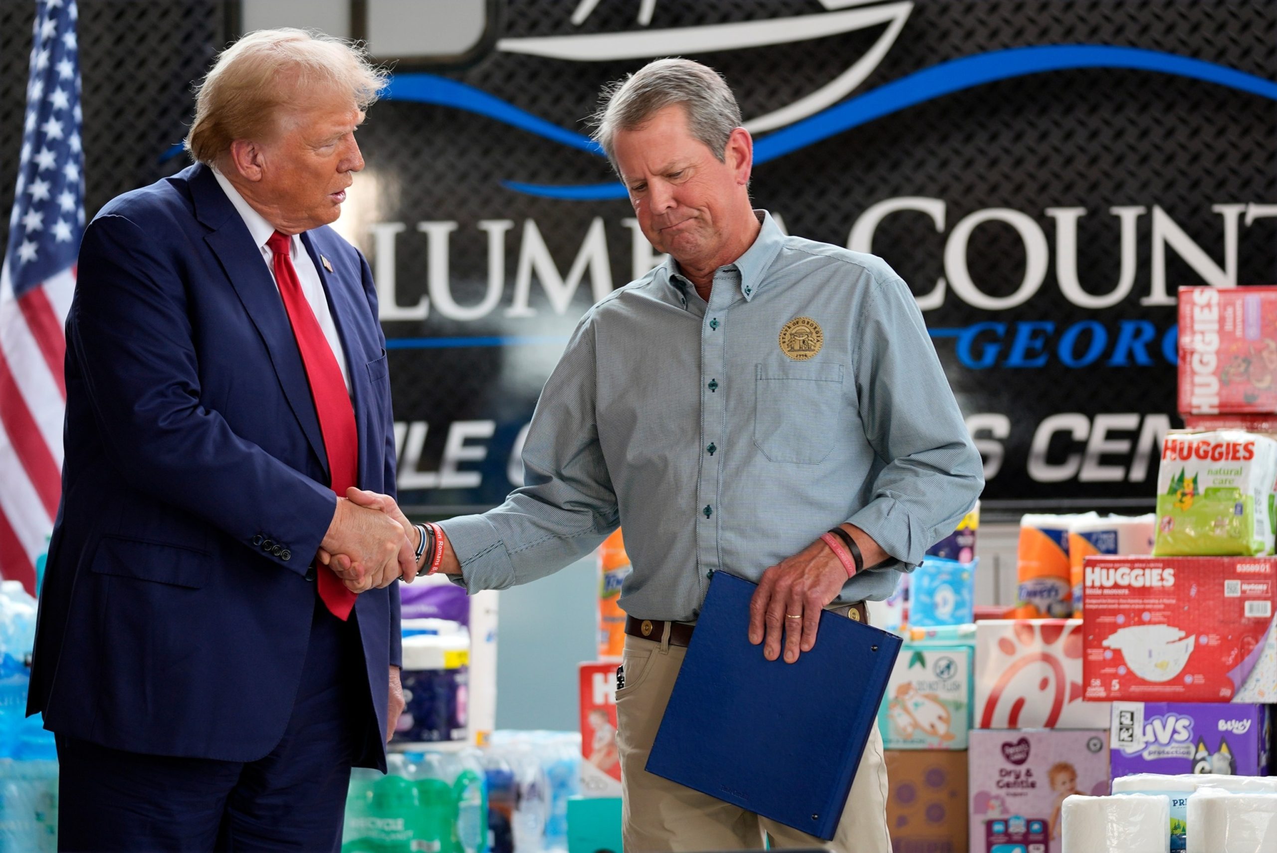 Trump, Georgia Gov. Kemp to survey Hurricane Helene damage together