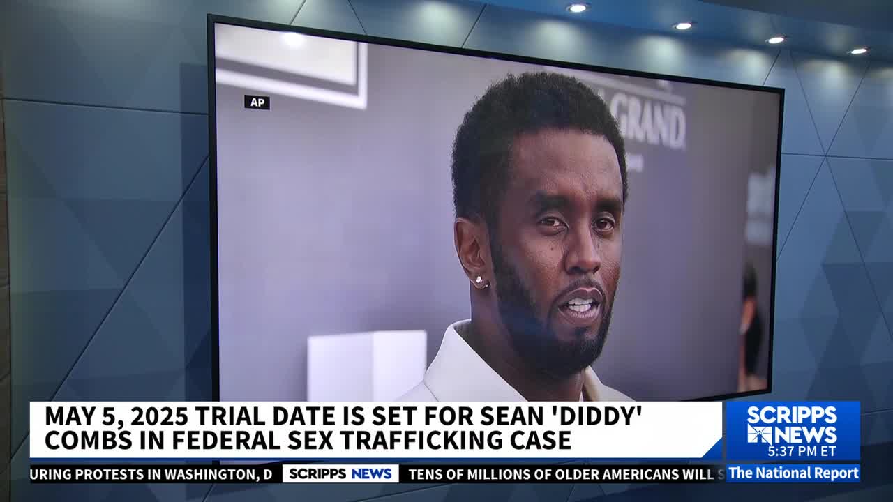 May trial date set for Sean ‘Diddy’ Combs in sex trafficking case