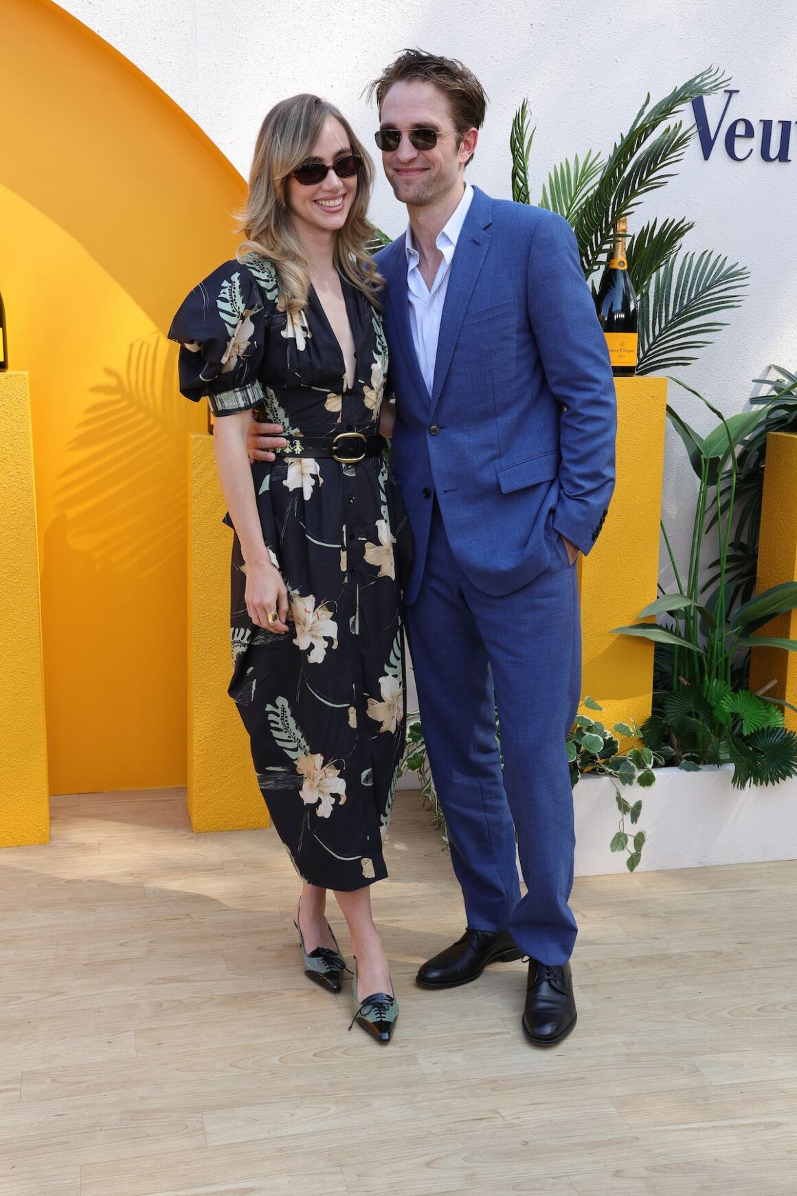 Robert Pattinson and Suki Waterhouse make first joint public appearance since becoming parents at the Veuve Clicquot Polo Classic