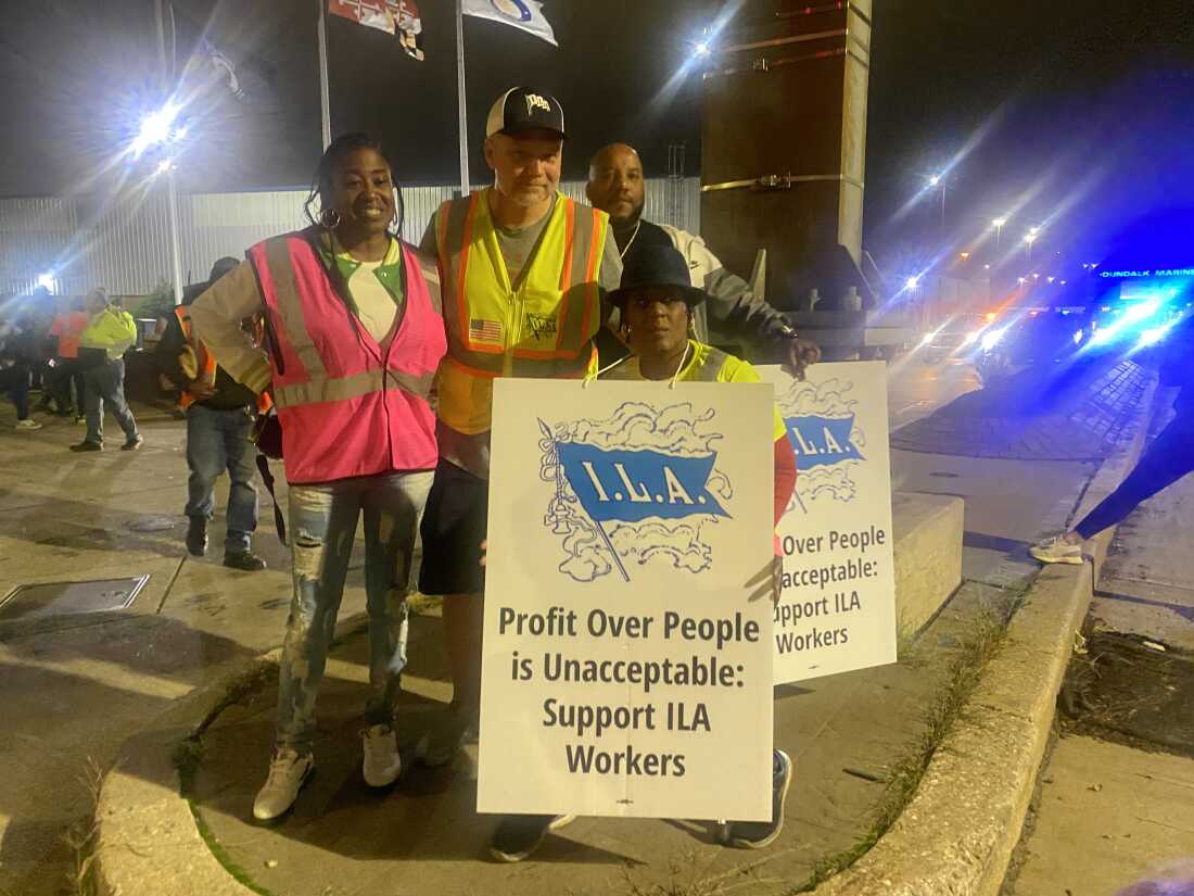 Dockworkers begin walking picket lines, risking to snarl East and Gulf Coast ports