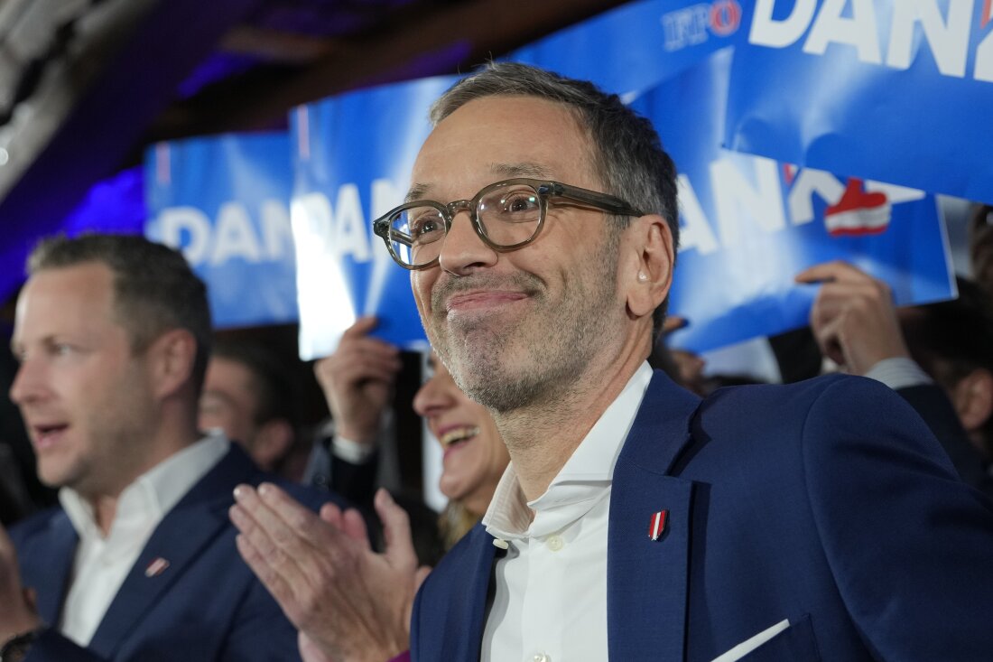 Austrian far-right party wins national vote but its chances of governing are unclear