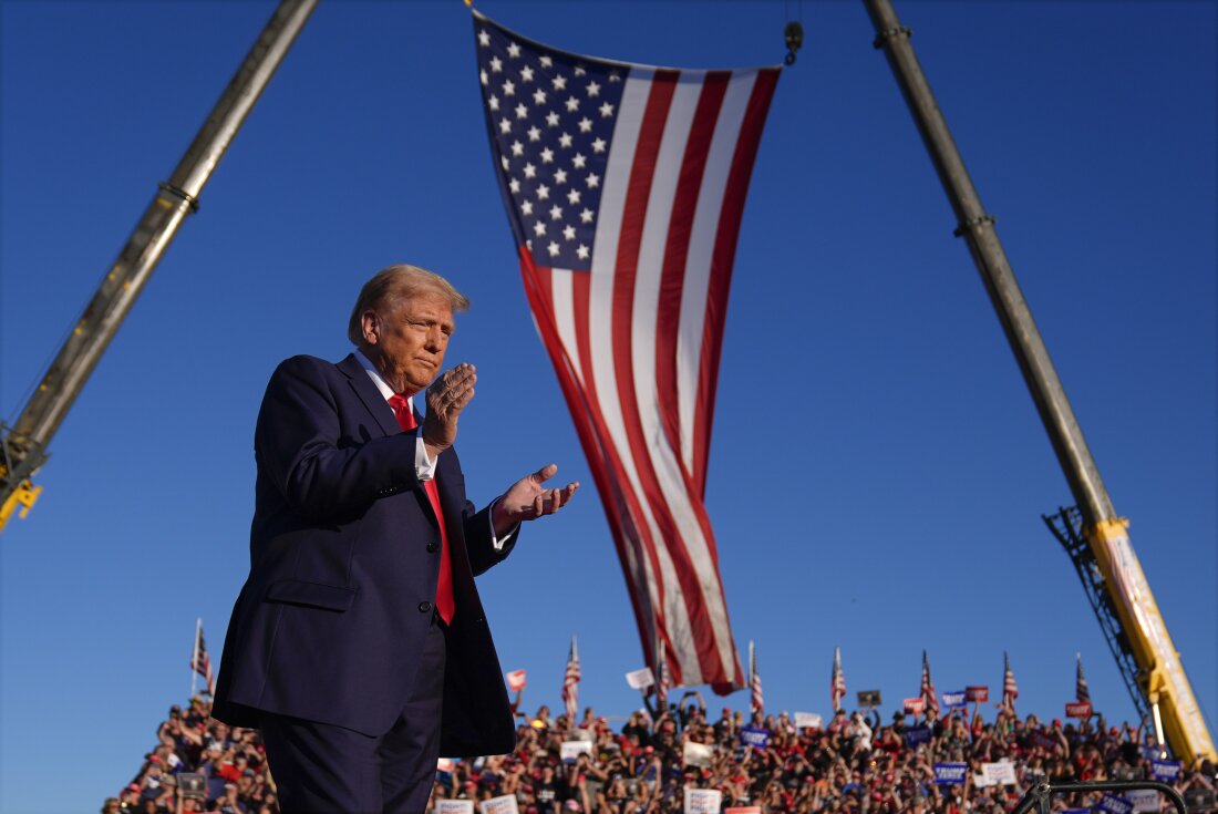 Trump returns to rally crowd in Butler, Pa., site of July assassination attempt