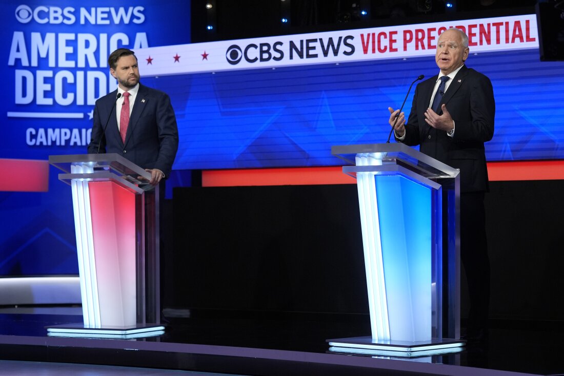 NPR fact-checked the Walz-Vance vice presidential debate. Here’s what we found