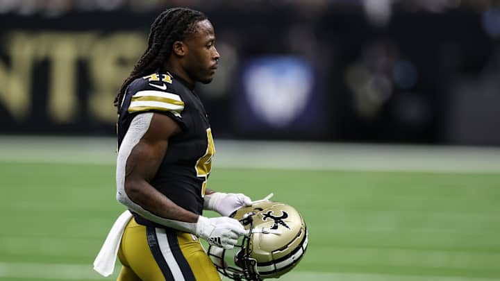 Alvin Kamara gives cryptic answer about Dennis Allen after embarrassing Week 7 loss