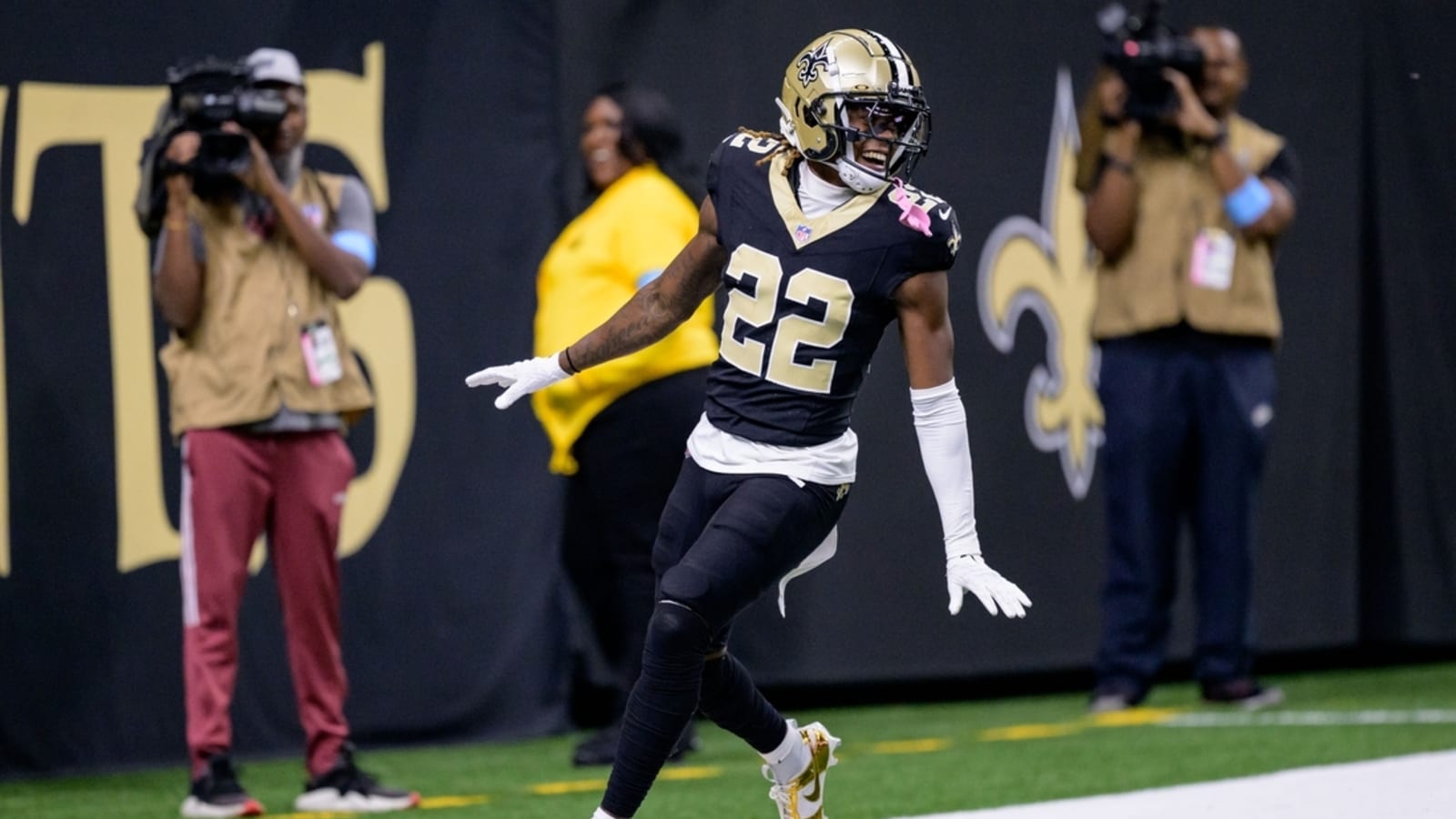 Reports: Saints WR Rashid Shaheed (knee) done for season after surgery