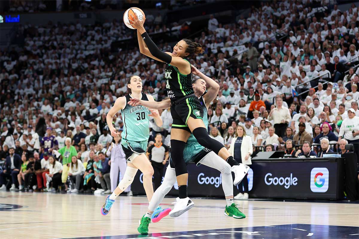 Lynx forward Napheesa Collier’s ‘tough’ reaction to Sabrina Ionescu game-winner