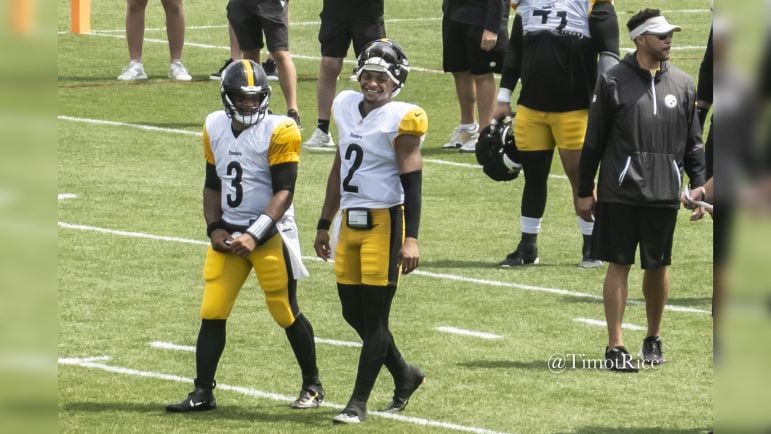 ‘We ride with both quarterbacks’: Cam heyward making sure Russell Wilson, Justin Fields feel supported