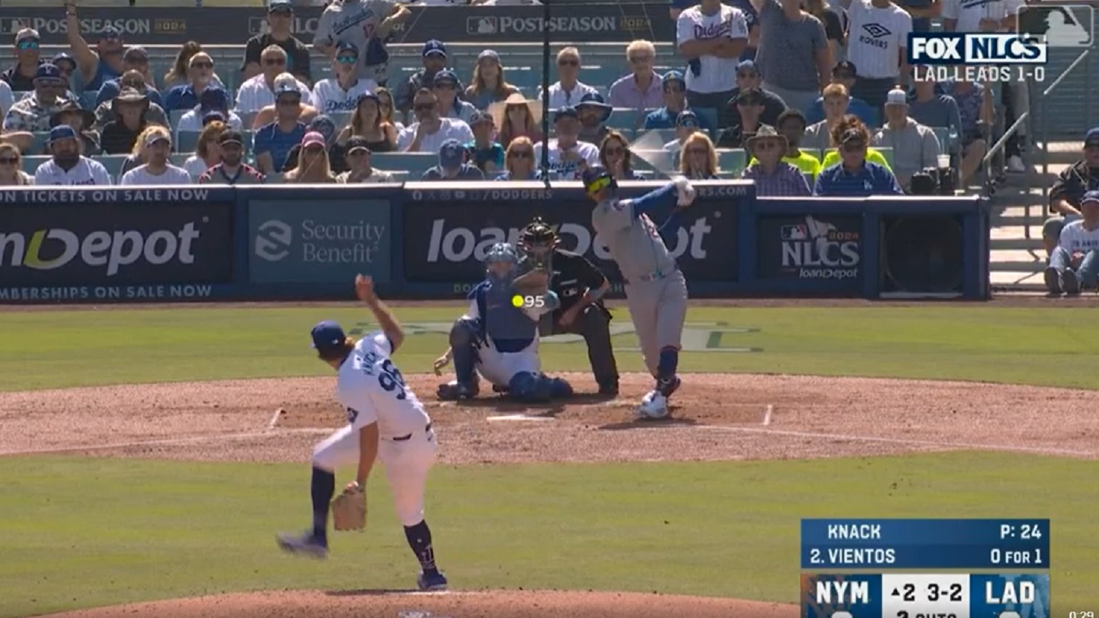 Mets’ Mark Vientos crushes grand slam in NLCS Game 2